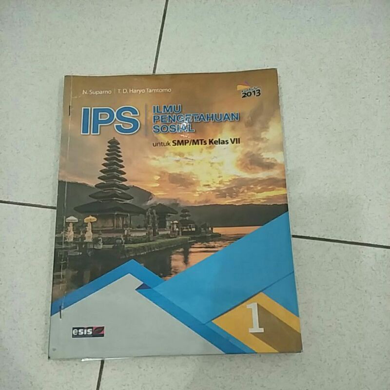 IPS kurikulum 2013 kelas 7 (bekas)