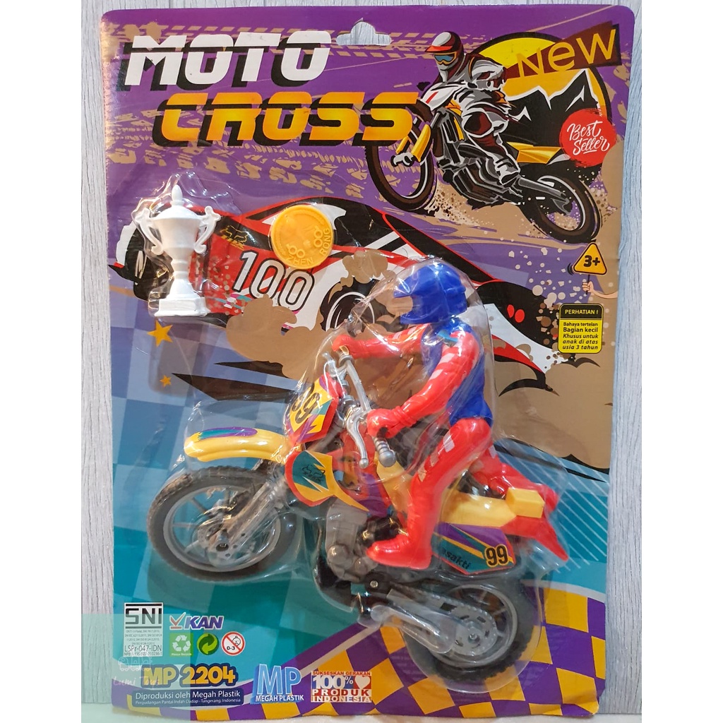 Mainan Anak Motorcycle Moto Cross Set MotoGP MP2204