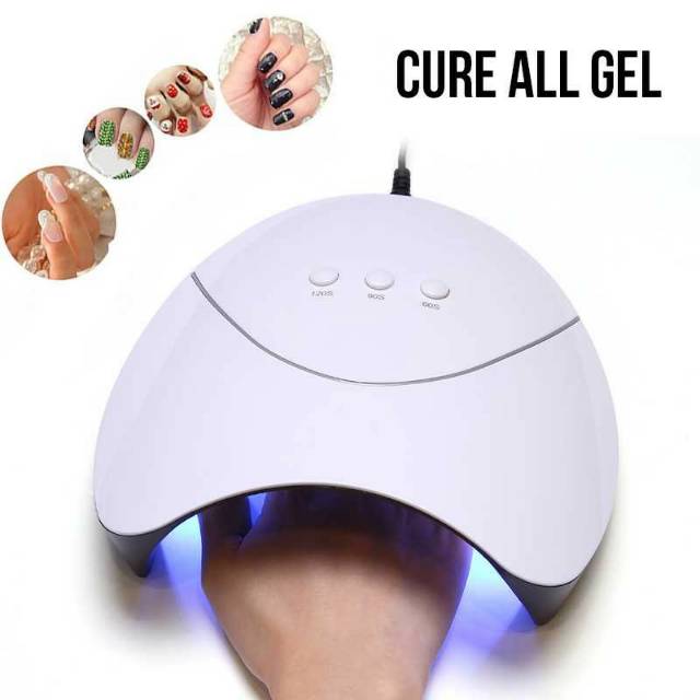 Pengering Kutek Kuku Smart Portable UV LED Nail Dryer 36W