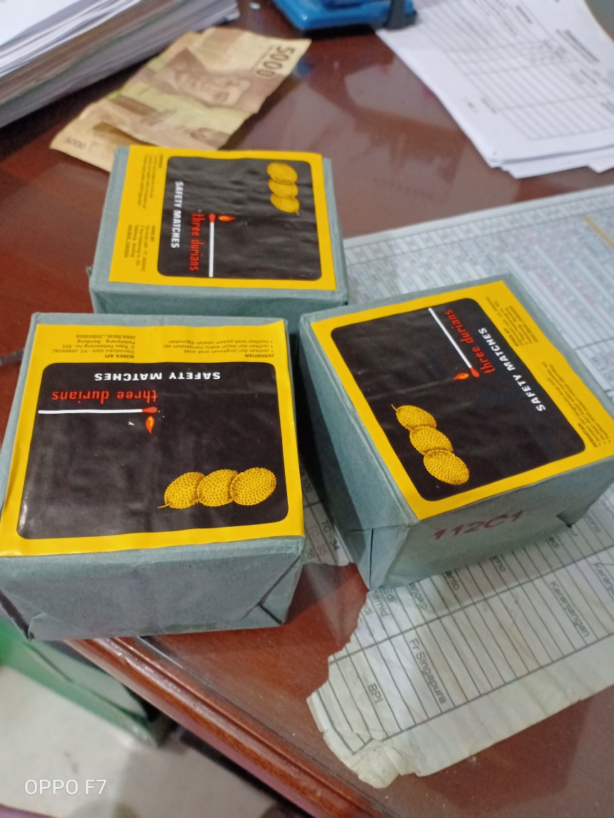 KOREK API TIGA DURIAN KOREK API KAYU | Shopee Indonesia