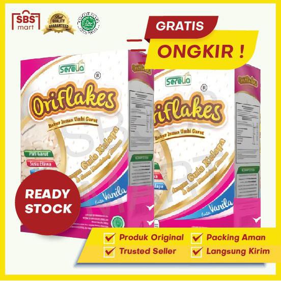 

SEDAP ORIFLAKES Gastro Asam Lambung - Sereal Kesehatan dengan Susu Etawa - Vanila, 350 Gram RASA