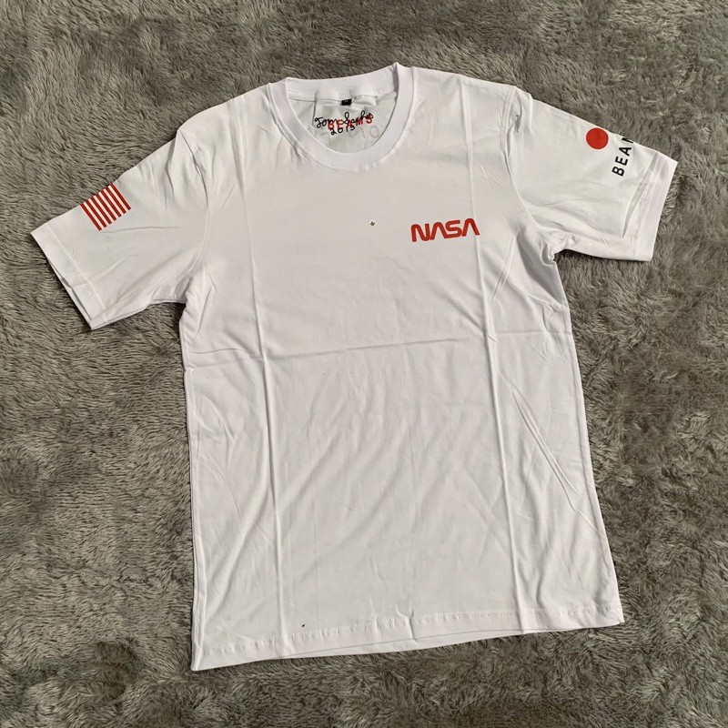 Kaos Tshirt Nasa Heron Preston X Beams Mirror Original