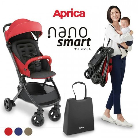 Aprica Nano Smart Stroller Bayi - Kereta BAyi - Kereta Dorong BAyi - Dorongan Anak