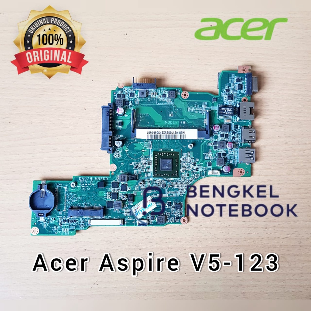 Motherboard Acer Aspire V5-123 Single Chip DA0ZHLMB6D0