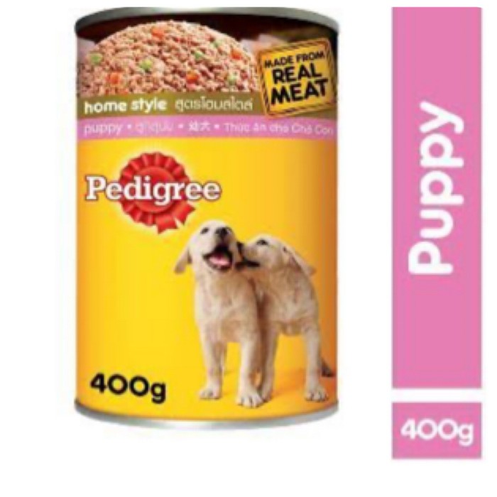 pedigree kaleng 400gr puppy /  PEDIGREE PUPPY / PEDIGRE PUPPY KALENG