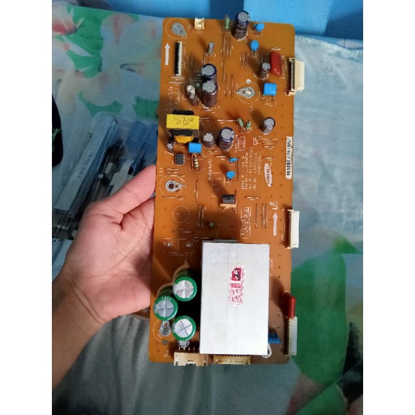 1set ysus , zsus , mainboard dan PSU Samsung plasma tipe 43D450