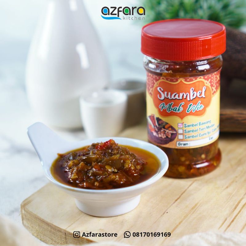 

sambal bawang mbak wie khas depok