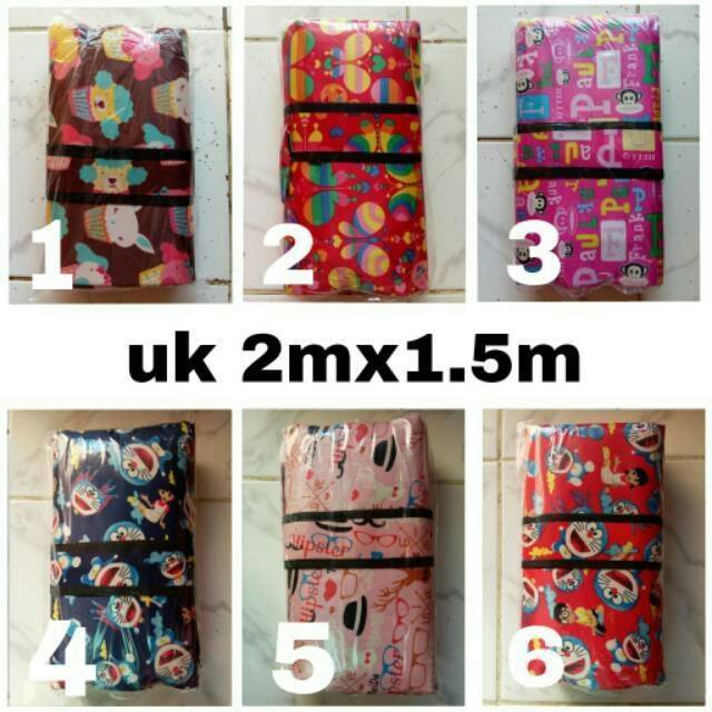 TIKAR LIPAT 200x150 cm HARGA GROSIR BANDUNG