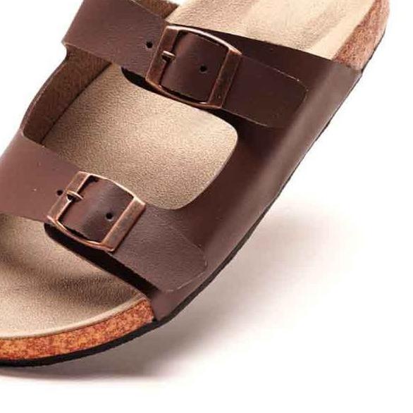 ➹ Brody BRAVO Sandal pria casual sandal slop puyuh kekinian model birken ban dua ♖