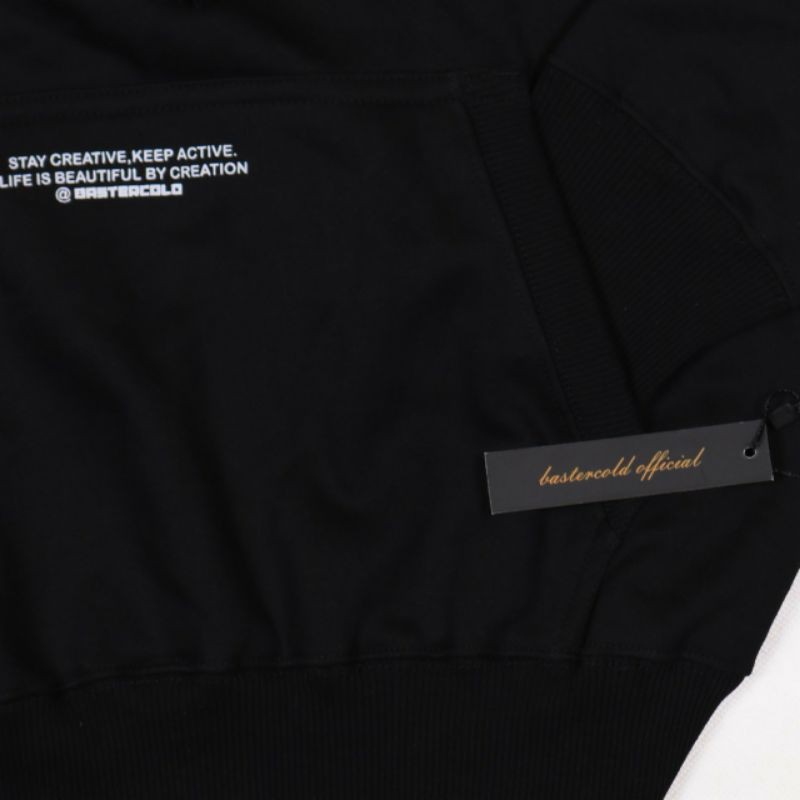 JAKET SWEATER HOODIE BSTR EMBROIDERY LOGO SIMPLE UNISEX PREMIUM QUALITY