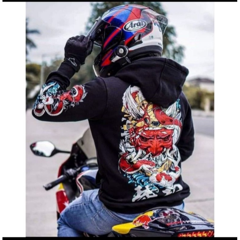 [COD] Sweater Hoodie Prostreet Sunmori Rider Motif Kohaku Terbaru