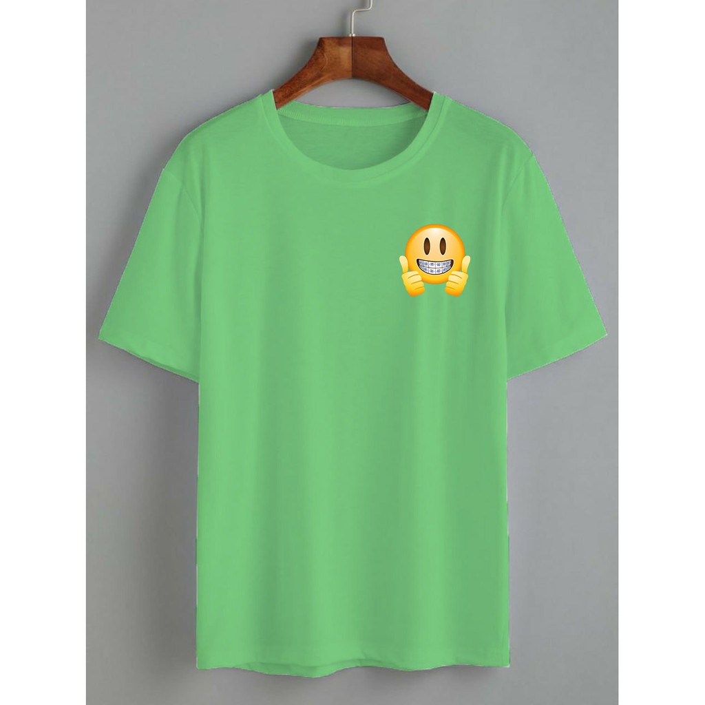 kaos emoji behel / kaos emoji / kaos KATUN 24S