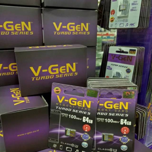 Memory card VGeN 64Gb class 10 turbo series