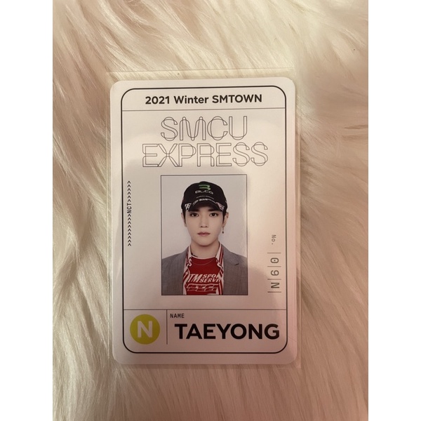 photocard taeyong smcu