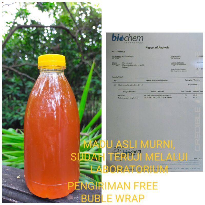 

MADU ASLI MURNI HUTAN SUMATRA