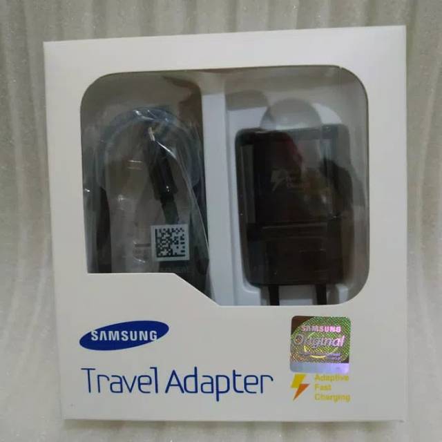 CHARGER SAMSUNG GALAXY NOTE 4 5 S6 S7 FAST CHARGING ORIGINAL BLACK