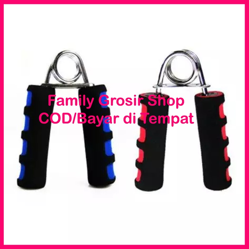 Foam Hand Grip Alat Olahraga Latihan Otot Tangan Jari Handgrip Busa