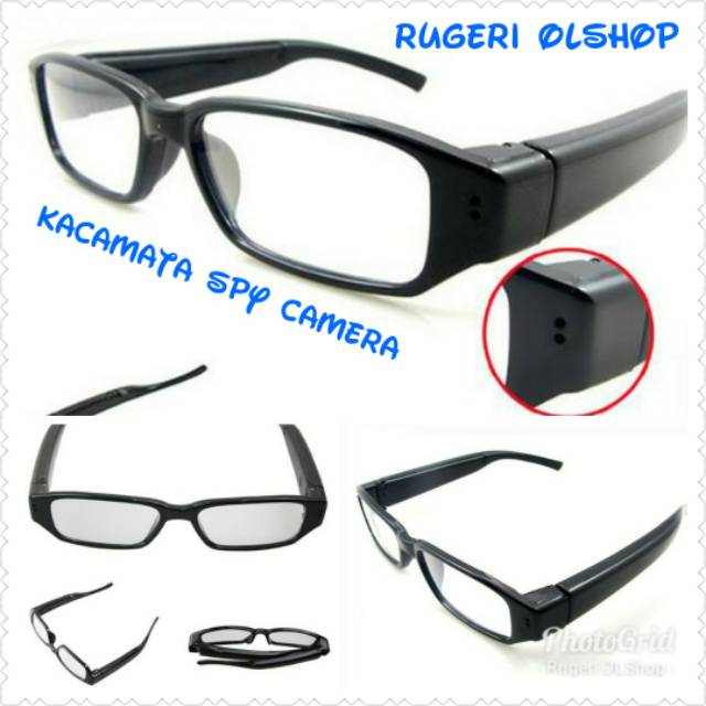 Kacamata Kamera Spy Camera 720 HD