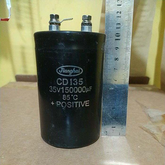 Elco 150000 uf 35V Capasitor Bank