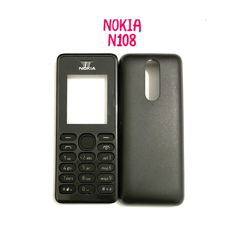 CASING NOKIA 108 2013 / RM-944 KESING + BACK COVER WARNA RANDOM