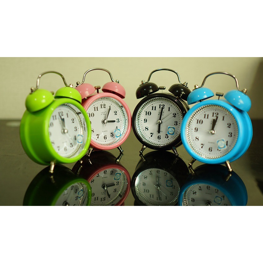 JAM WEKER KLASIK/JAM ESTETIK/ALARM CLOCK CLASSIC/JAM ALARM/JAM MEJA/JAM DINDING/JAM ALARM KLASIK