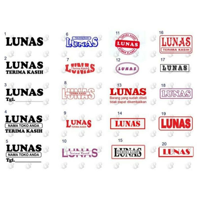 

stempel lunas warna otomatis flashstamp
