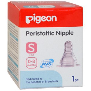 PIGEON MURAH DOT PERISTALTIC / NIPPLE STRETCHABLE SML&amp;Y DOT LEMBUT