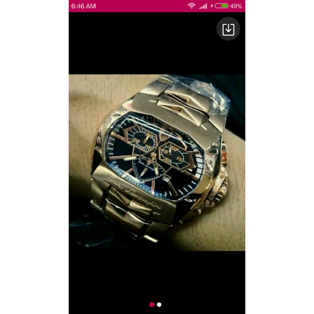 Jam Tangan Pria Mewah Super Premium Lamborghini AAA clone design original