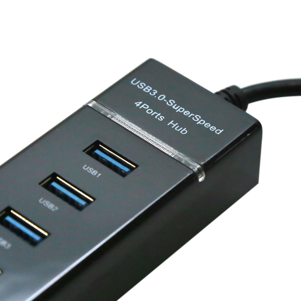 USB HUB 4 PORT USB3.0 SUPER SPEED PEMBAGI PORT USB VERSI 3.0 HUB EXTENSION