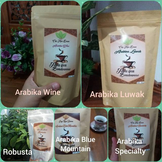 Kopi Bubuk Ijen Robusta Asli Bondowoso