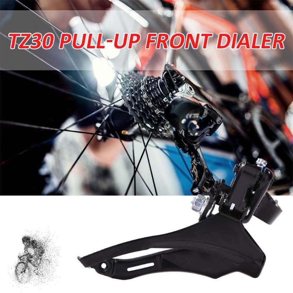 Lanfy Bicycle Derailleur Front dial Sepeda Gunung Bersepeda Aksesoris Sepeda 31.8mm Pull-Down Transmisi