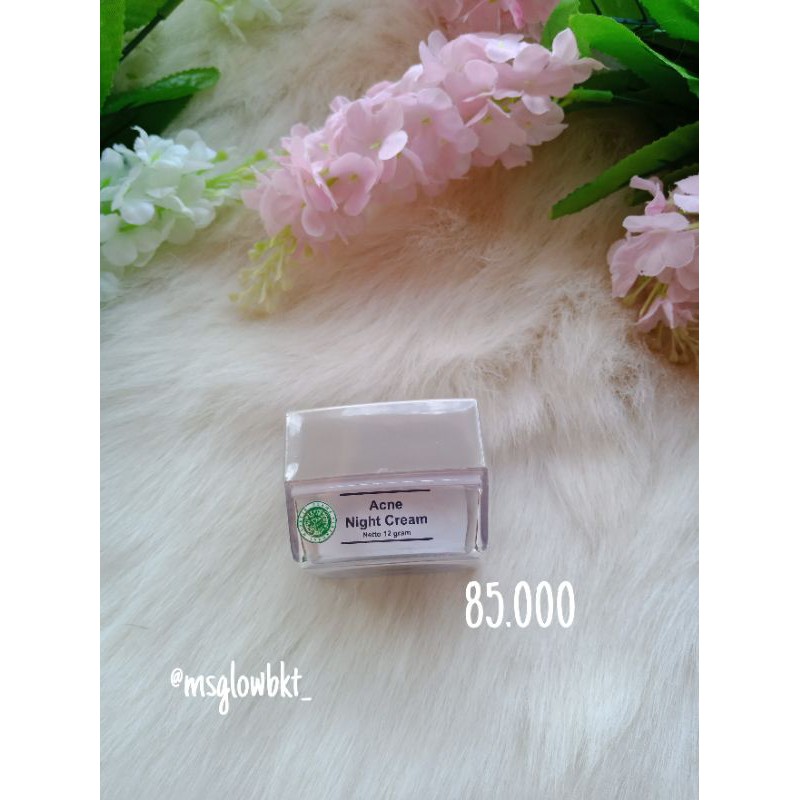 Cream Malam Acne Ms Glow