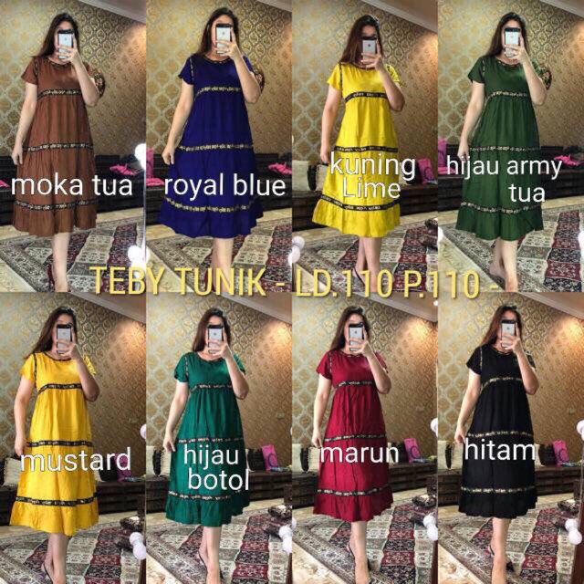 Daster arab teby tunik