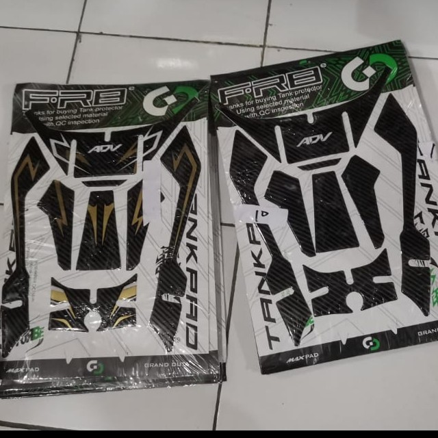 DECKPAD PELINDUNG COVER TANGKI TANKPAD DASHBOARD HONDA ADV 150 MOTIF CARBON ORIGINAL VARIASI MOTOR