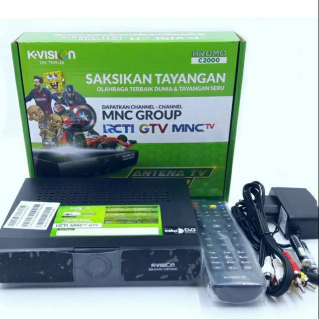 RECIVER PARABOLA HYBRID K-VISION BROMO C2000 HD