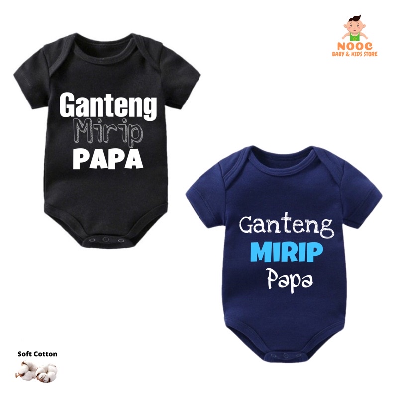 Jumper bayi motif FAMILY / KELUARGA / Jumper Pendek bayi [MOTIF 4] Mama Papa Ayah Bunda Nenek Kakek