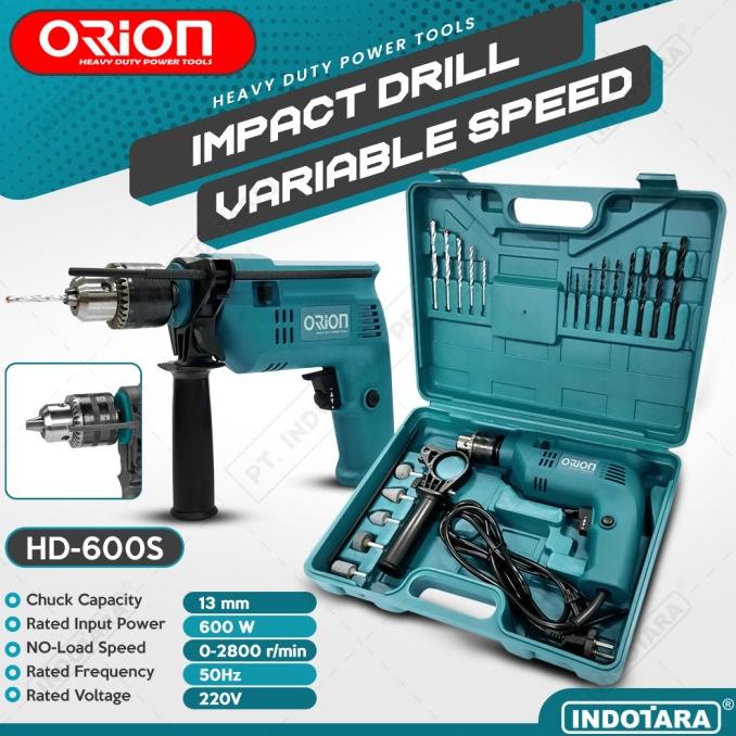 Mesin Bor / Impact Drill Listrik Orion - HD600S