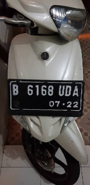 COVER ALAS FRAME PLAT NOMOR MOTOR TERBARU UKURAN SAMSAT 28CM - CM030