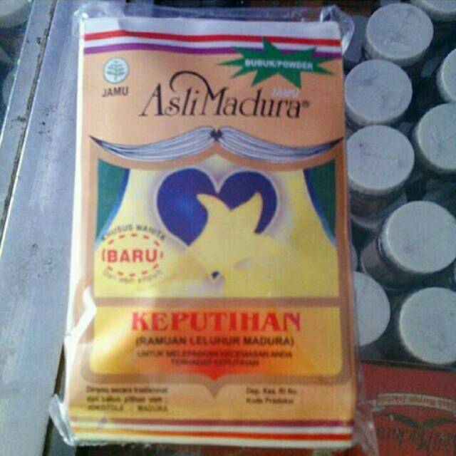 

Jamu keputihan bubuk