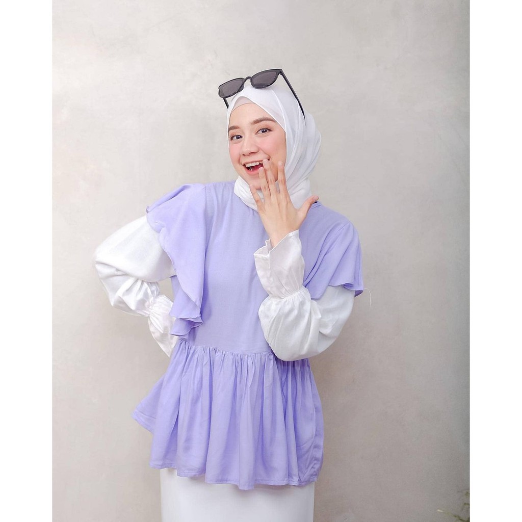 Anita Blouse Atasan Top Korean Style Remaja Muslim Terlaris