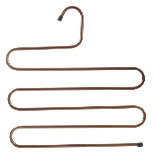 Hanger Baju Lengkung / Hanger Bentuk S / Hanger Jilbab Celana Rok Dasi