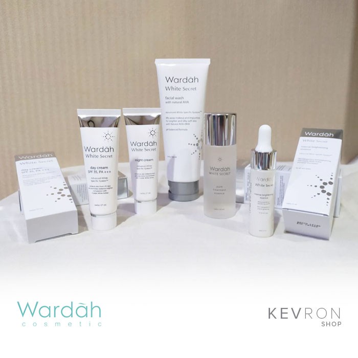 Paket Wardah White Secret Whitening Series 5 in 1