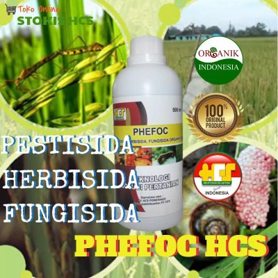 Pestisida Herbisida Fungisida Organik Cair Phefoc Hcs