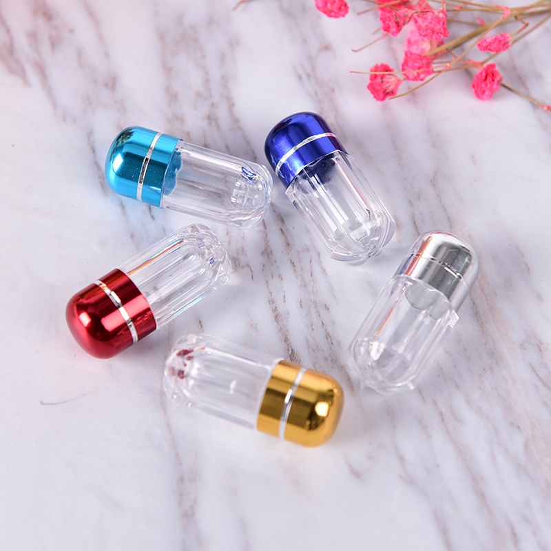 5pcs Gelatin 0 Polos Kualitas Tinggi# Gel Transparan Warna-Warni