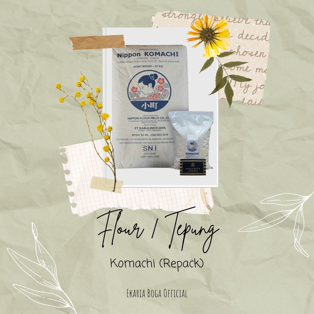 FLOUR | TEPUNG TERIGU | KOMACHI | TEPUNG KOMACHI | REPACK