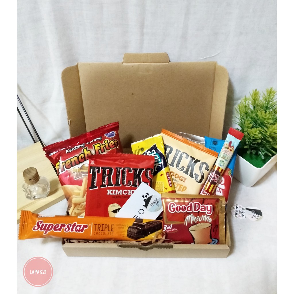 

Snack Box/ Gift Box / Hampers Box kado ultah, wisuda