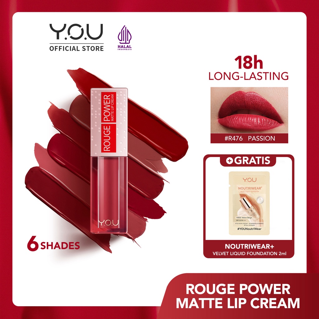 YOU Rouge Power Matte Lip Cream