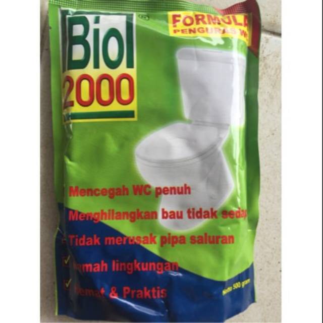 Bio 2000 Untuk Pengurai Tinja WC Penuh 1 Kg