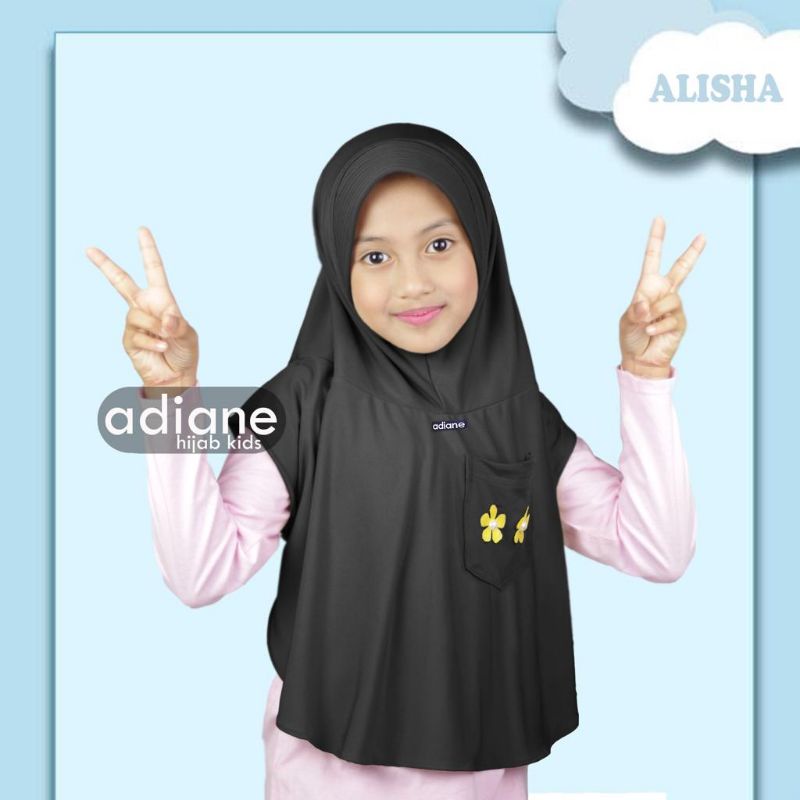 Hijab Anak Alisha Original adiane hijab kids