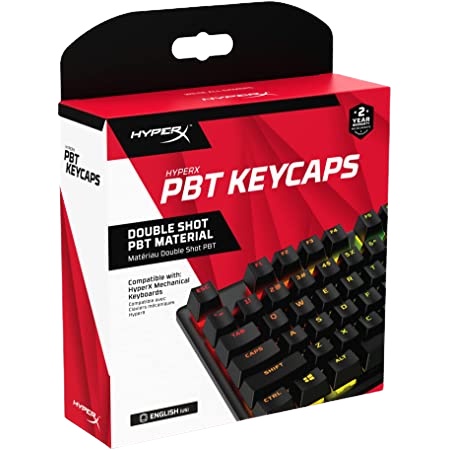 HyperX PBT Double Shot Keycaps Full-key Set Key Caps Gaming Keyboard
